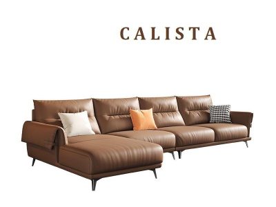 Sofa da bò thật Mastrotto Pula Calista (L41)