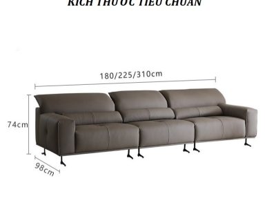 Sofa da bò Ý cao cấp Pula Kuarado (V70)