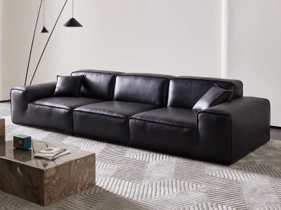 Sofa da bò Ý nhập khẩu cao cấp Pula Avenue (V83)