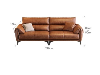 Sofa da cao cấp chống cháy Pula Benjamin (V69)