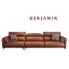 Sofa da cao cấp chống cháy Pula Benjamin (V69)