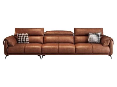 Sofa da cao cấp chống cháy Pula Benjamin (V69)