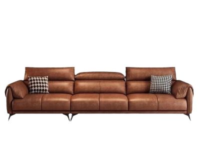 Sofa da cao cấp chống cháy Pula Benjamin (V69)