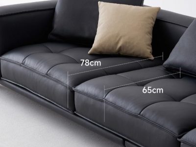 Sofa da chống mực bút bi Pula Divano (V71)