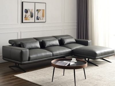 Sofa da cao cấp chống trầy xước Pula Lavano (L38)