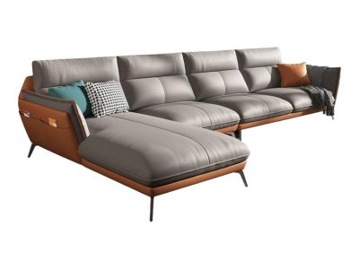 Sofa góc L da Mastrotto cao cấp Pula Lamia (L45)