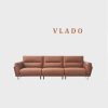 Sofa da thật Italy cao cấp Pula Vlado (V72)