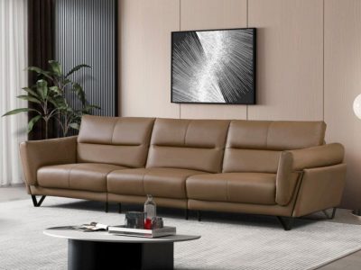 Sofa da thật Italy cao cấp Pula Vlado (V72)