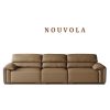 Sofa da thật phong cách Ý Pula Nouvola (V75)
