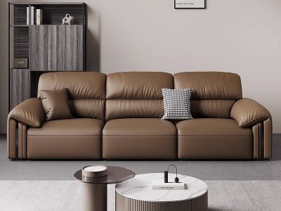 Sofa da thật phong cách Ý Pula Nouvola (V75)