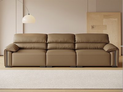Sofa da thật phong cách Ý Pula Nouvola (V75)