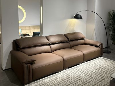 Sofa da thật phong cách Ý Pula Nouvola (V75)