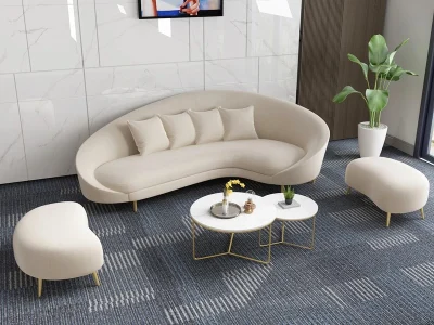 Ghế sofa văng vải hiện đại V38