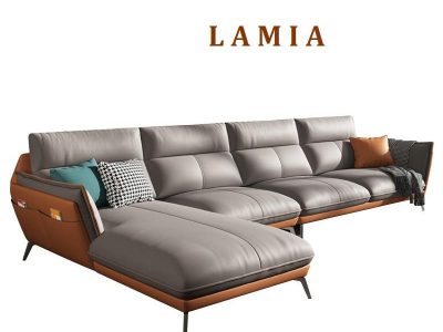 Sofa góc L da Mastrotto cao cấp Pula Lamia (L45)
