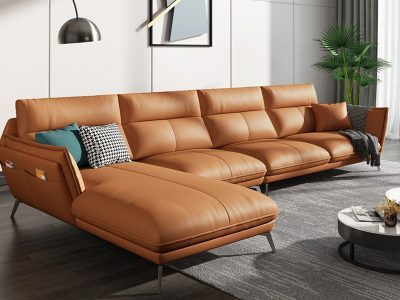 Sofa góc L da Mastrotto cao cấp Pula Lamia (L45)