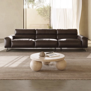 Sofa văng da bò Mastrotto cao cấp Alita (V78)