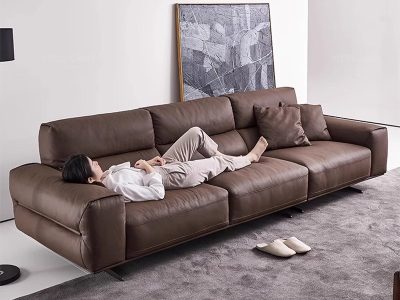 Sofa văng da bò Mastrotto cao cấp Pula Alita (V78)