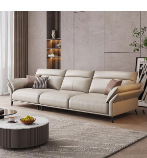 Sofa văng hiện đại bọc da bò Mastrotto Layla (V81)