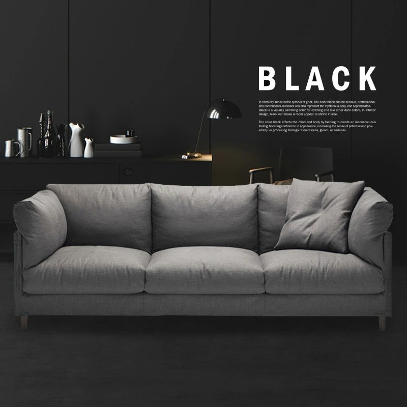 Ghế sofa văng đệm vải thô V24