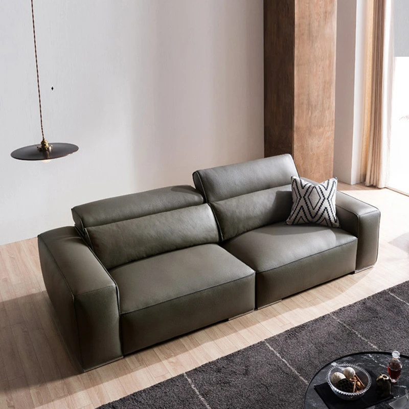 Ghế sofa văng đệm da V26