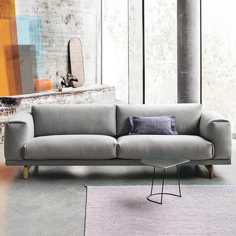 Ghế sofa văng đệm vải V27