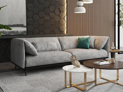 Ghế sofa văng V50 vải nỉ vân đá