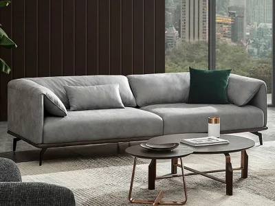 Ghế sofa văng V50 vải nỉ vân đá