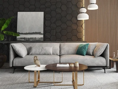 Ghế sofa văng V50 vải nỉ vân đá