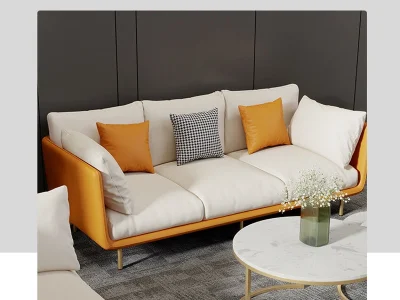 Ghế sofa văng đệm da V54