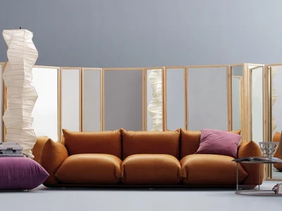 Ghế sofa văng V56 đệm vải nhung