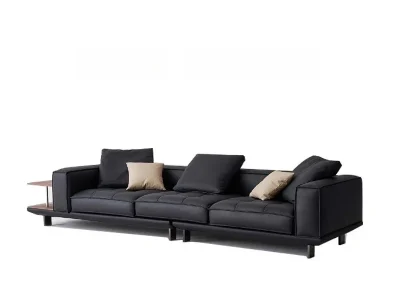 Sofa da chống mực bút bi Pula Divano (V71)