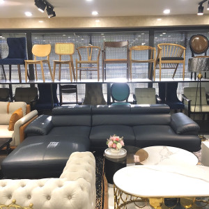 Sofa góc chữ L bọc da cao cấp L37