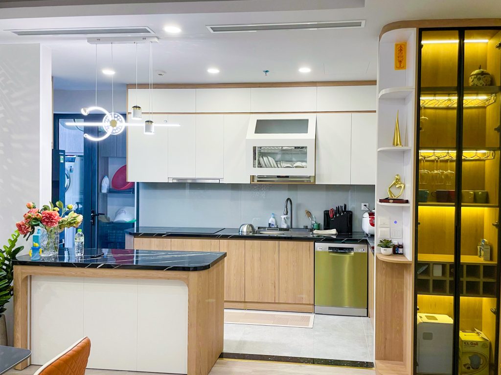 Tủ bếp TB01 ảnh thực