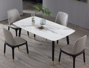 Bàn ăn mặt đá Ceramic & đá Marble